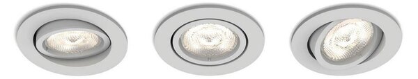 Philips 50113/87/P0 - SET 3x LED Dimbar belysning CASEMENT LED/4.5W/230V
