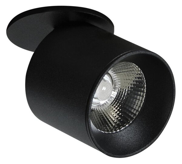 LED Infälld spotlight HARON 1xLED/10W/230V svart
