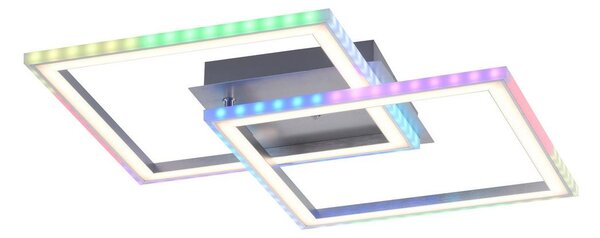 Leuchten Direkt 14634-55-LED RGB Dimmable ceiling belysning FELIX LED/26W/230V