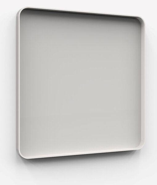 Frame Wall, glasskrivtavla, 100x100 cm, Shy, grå ram