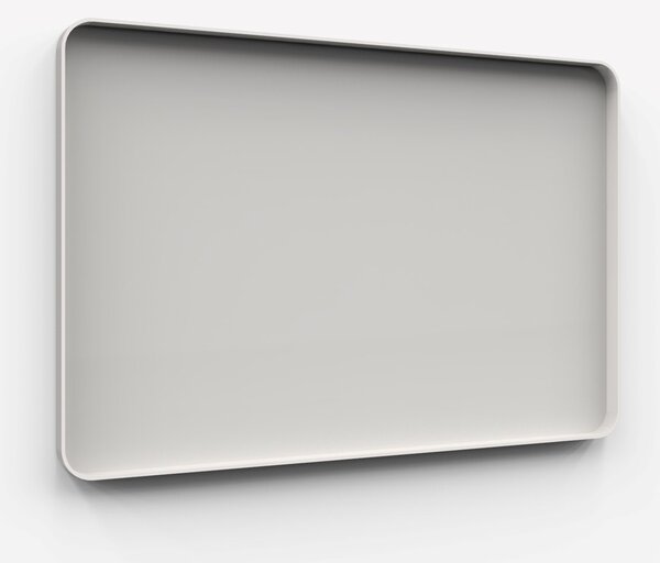 Frame Wall, glasskrivtavla, 150x100 cm, Shy, grå ram