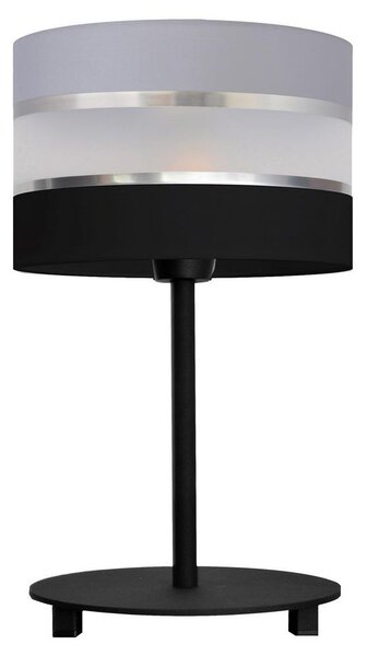 Bordslampa HELEN 1xE27/60W/230V svart/grå/silver