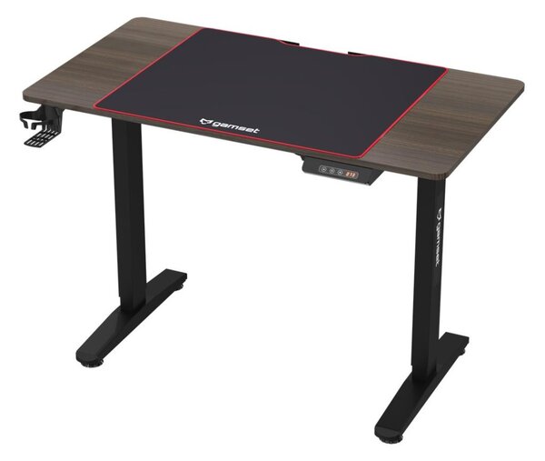 Spelbord med höjdreglering CONTROL med LED RGB bakgrundsbelyst 110x60 cm