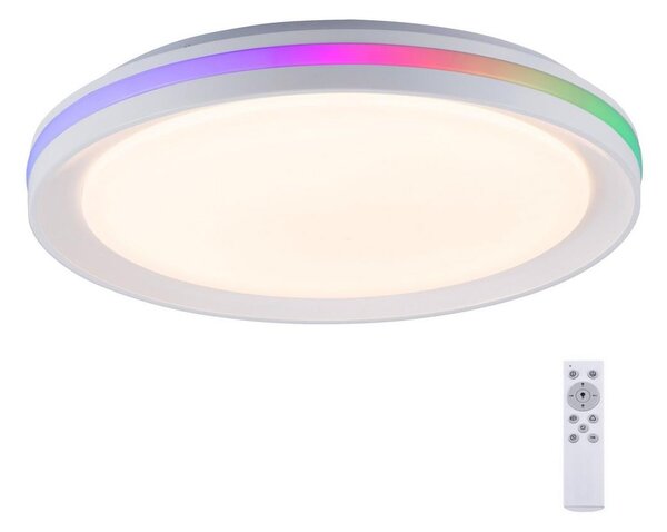 Leuchten Direkt 15544-16 - LED RGB Dimmable ceiling belysning RIBBON 15W/230V