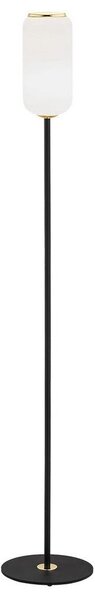 Argon 4995 - Golv lampa VALIANO 1xE27/15W/230V svart/vit/gyllene