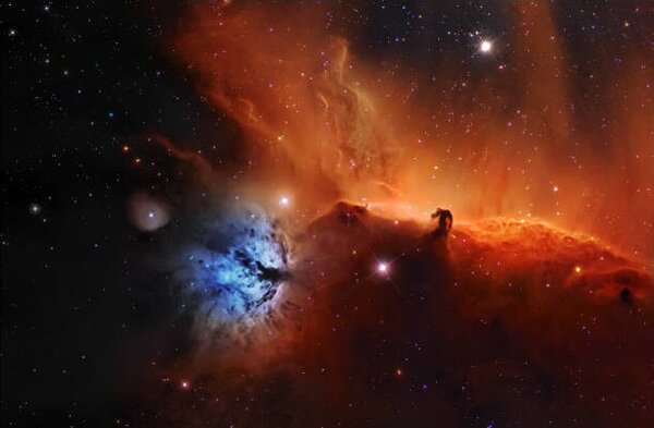 Fotografi Horsehead nebula, IC 434 Narrowband, Paul C Swift, (40 x 26.7 cm)