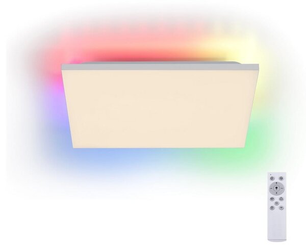 Leuchten Direkt 15561-16-LED RGB dimbar taklampa CONRAD 27W/230V+ RC