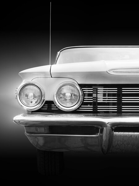 Konstfotografering American classic car Super 88 1960, Beate Gube, (30 x 40 cm)