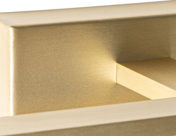 Vägglampa mässing 41,5 cm inkl LED IP44 - Jerre