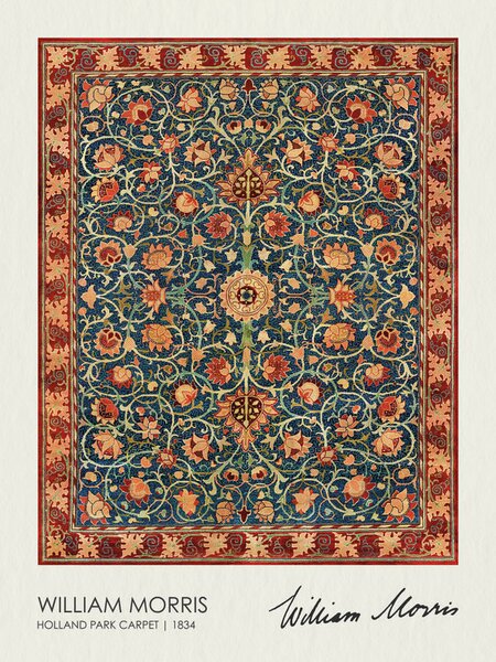 Bildreproduktion Holland Park Carpet (1834), William Morris