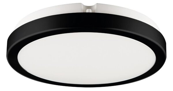 Brilagi - LED taklampa för badrum PERA LED/18W/230V diameter 22 cm IP65 svart