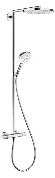 Duschset Hansgrohe Raindance Select S 240 2-jet Showerpipe Vit/Krom