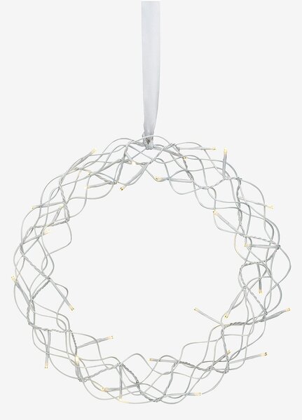 Markslöjd - SNÖ Dekoration 35cm 30L LED - Vit - Adventsstjärnor - Från Homeroom