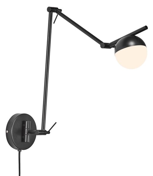 Nordlux - Vägglampa CONTINA 1xG9/5W/230V svart