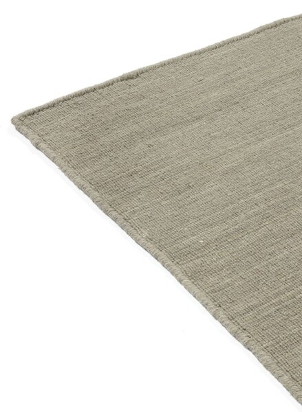 Kelim loom Matta - Ljusgrå / Beige 80x250