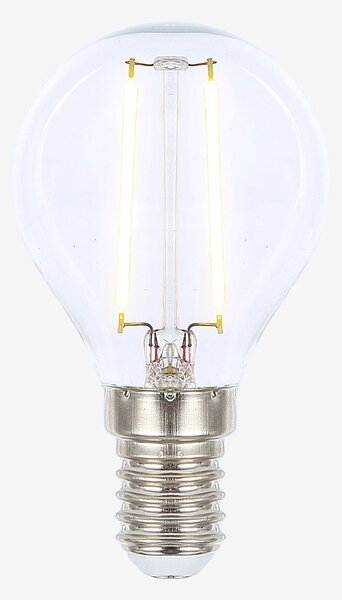 Aneta Lighting - Ljuskälla Klotlampa E14 LED - Transparent - Ljuskällor & glödlampor - Från Homeroom