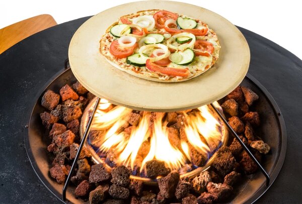 Pizzasten för Happy Cocoonings eldbord