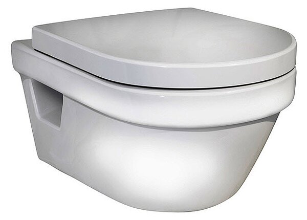 Vägghängd Toalettstol Gustavsberg Hygienic Flush 5G84