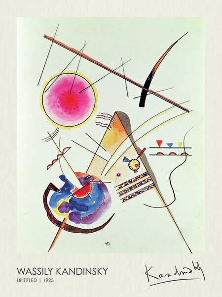 Bildreproduktion Untitled (1925), Wassily Kandinsky