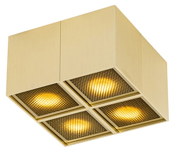 Design spot guld 4-light - Qubo Honey
