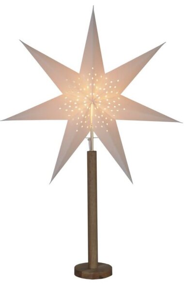 Julstjärna med Fot - Elice - 60x85cm -Ek - Star Trading