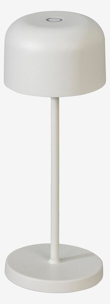 Konstsmide - Bordslampa mini Lille Usb 20 cm - Vit - Uppladdningsbara lampor - Från Homeroom