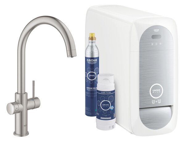 Köksblandare Grohe Blue Home C-pip Starter Kit Bluetooth