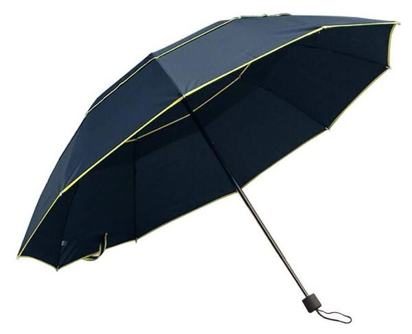 Vindsäkert Paraply, 130 cm - Blå