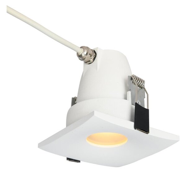Azzardo AZ5391 - Badrum infälld lampa ROMOLO 1xGU10/50W/230V IP65 vit