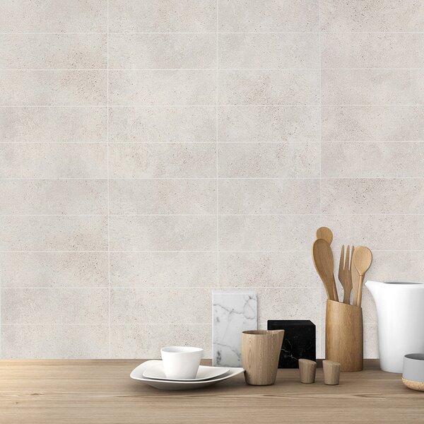 Väggskiva BerryAlloc Kitchen Wall Naturbetong 10x30 cm