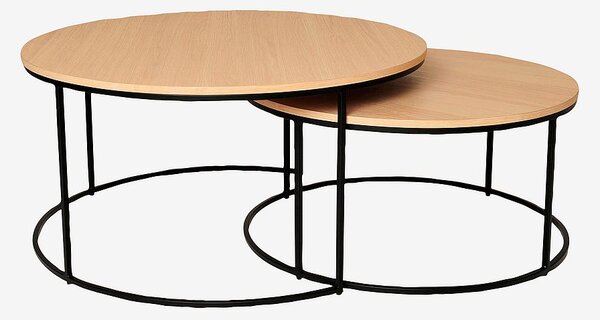 Nordic Furniture Group - Soffbord Muran, set om 2 - Natur - Soffbord - Från Homeroom