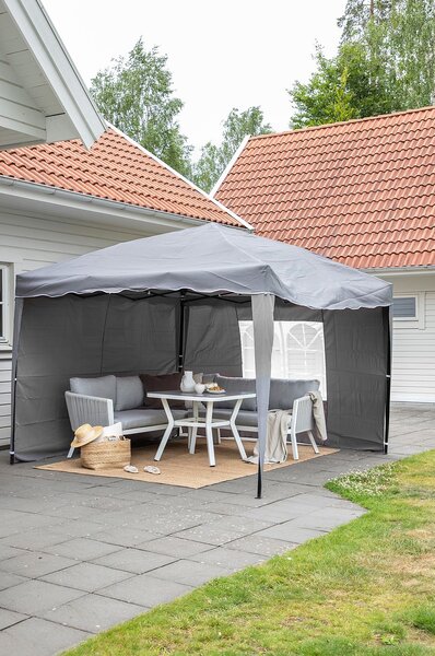 Venture Home - Paviljong Gazebo Easy Up - Grå - Paviljonger - Från Homeroom