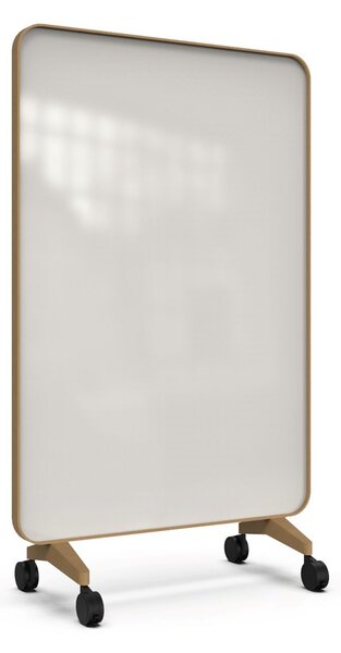 Frame Mobile, dubbelsidig glasskrivtavla, 120x196 cm, Soft, ek-ram