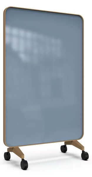 Frame Mobile, dubbelsidig glasskrivtavla, 120x196 cm, Bold, ek-ram