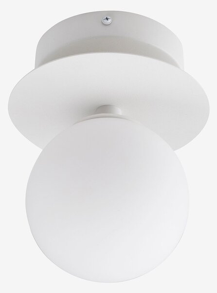 Globen Lighting - Vägglampa/Plafond Art Deco IP44 - Vit - Plafonder - Från Homeroom