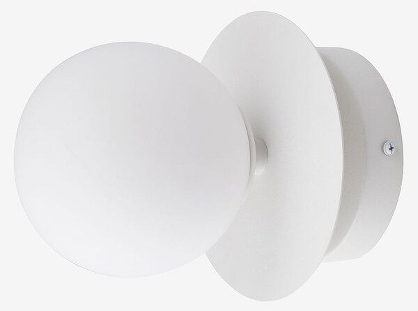 Globen Lighting - Vägglampa/Plafond Art Deco IP44 - Vit - Plafonder - Från Homeroom