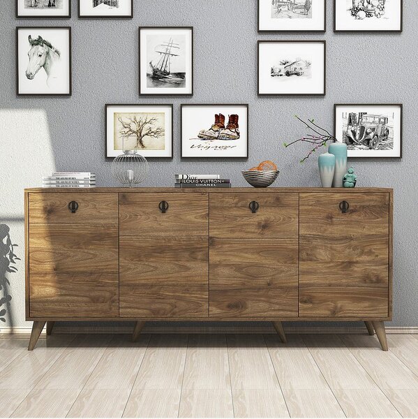 Hanah Home - Avlastningsbord Elite 1610 - Brun - Skänkar & sideboards - Från Homeroom