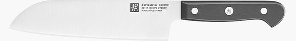 ZWILLING - Kniv Santoku Gourmet 18 cm - Svart - Köksknivar & tillbehör - Från Homeroom