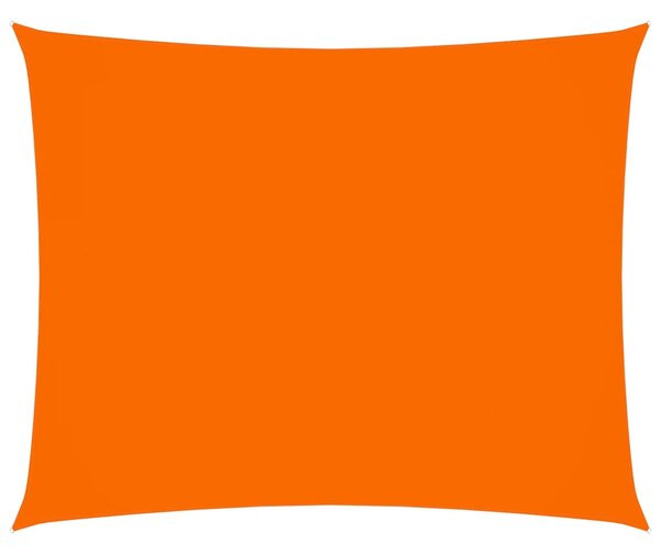 Solsegel oxfordtyg rektangulärt 2,5x3,5 m orange