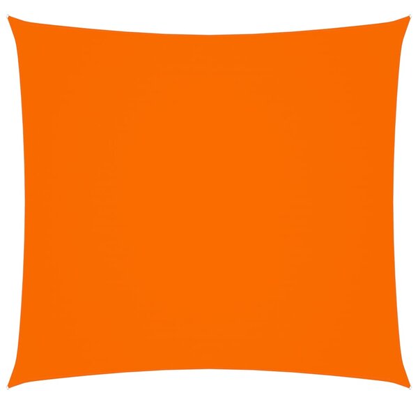 Solsegel oxfordtyg fyrkantigt 2x2 m orange