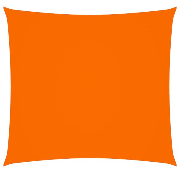 Solsegel oxfordtyg fyrkantigt 3x3 m orange