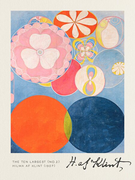 Bildreproduktion The Ten Largest (No 2) - Hilma af Klint