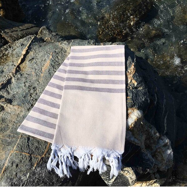 L'essentiel - Strandhandduk Fouta Serenade - Brun - Handdukar - Från Homeroom