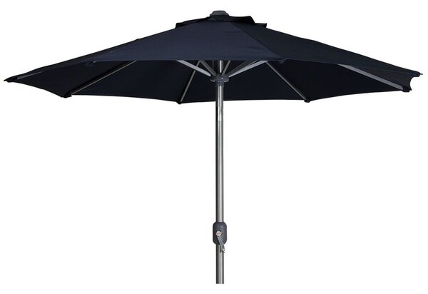 Andria parasoll 250 cm silver/blå Brafab
