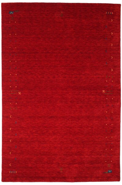 Gabbeh Loom Frame Matta - Röd 190x290
