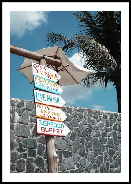 SIGNS POSTER - 50x70