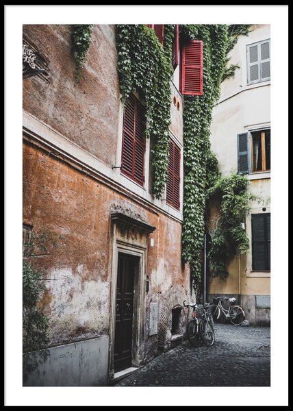 ALLEY IN ITALY POSTER - 50x70