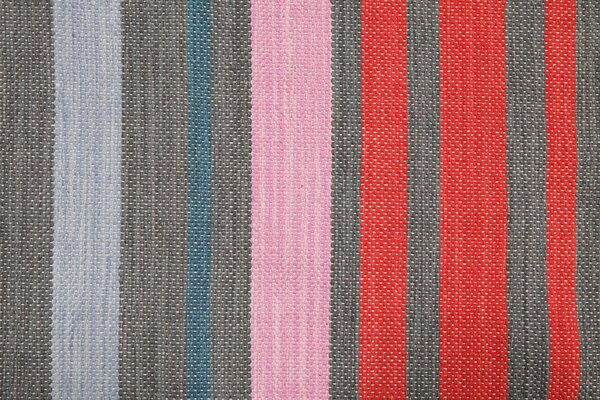 Rainbow Stripe Matta - Flerfärgad 80x250