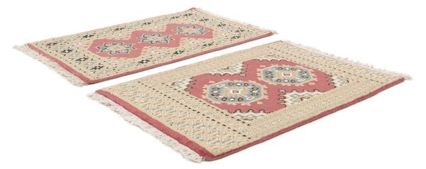 Pakistan Bokhara 2ply Matta 2-pack 65x88