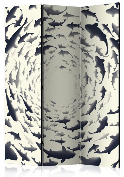 Rumsavdelare / Skärmvägg - Fish Swirl - 135x172